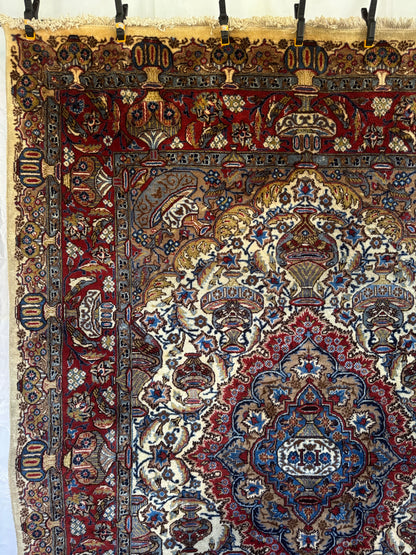 Handmade Persian Kashmar 290 x 203 cm | 9.5 x 6.66 ft