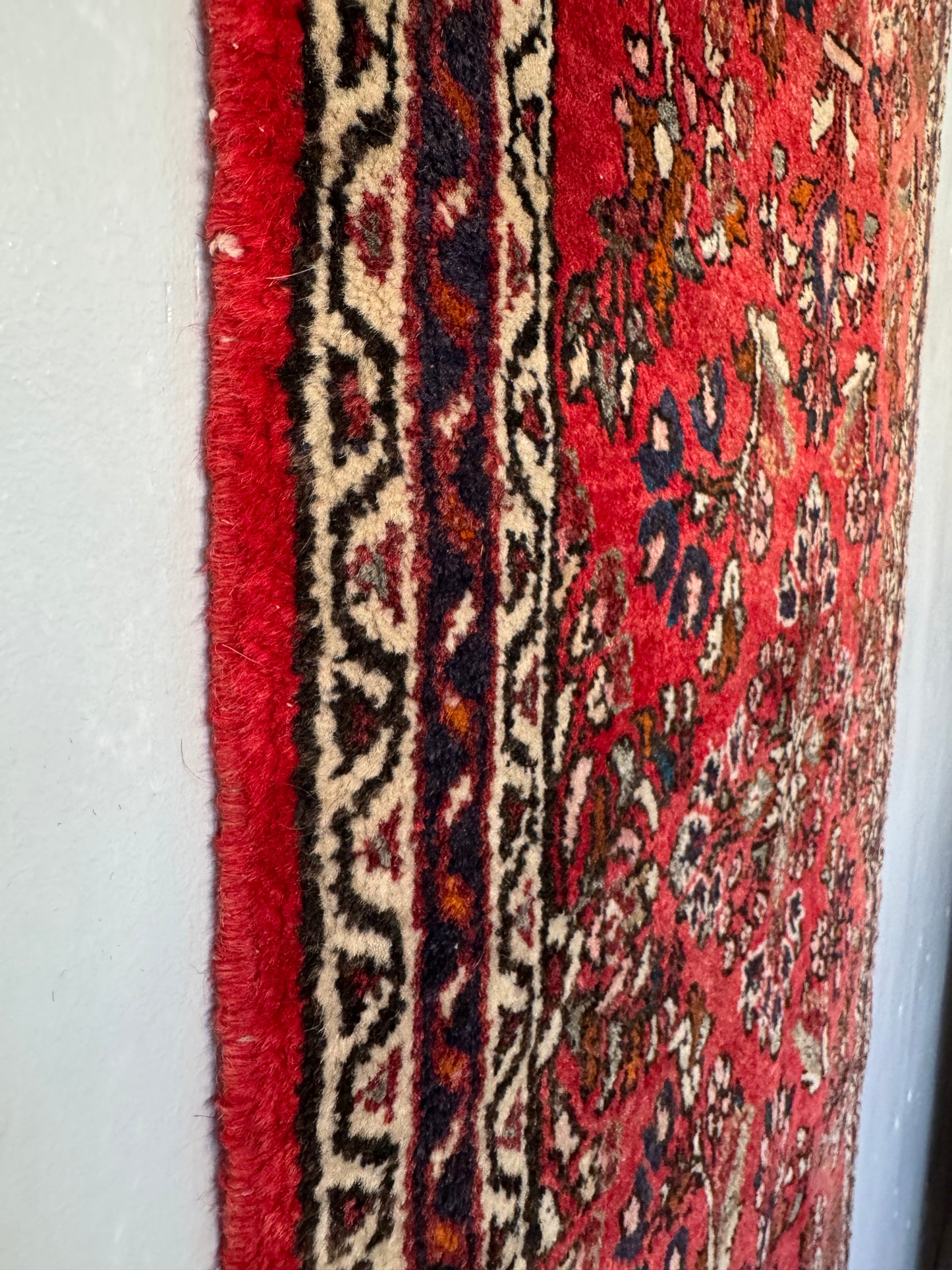 Handmade Persian Lilihan Rug 122 x 64 cm | 4 x 2.1 ft