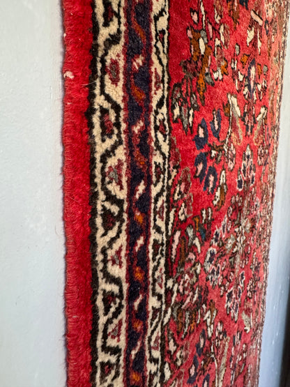 Handmade Persian Lilihan Rug 122 x 64 cm | 4 x 2.1 ft