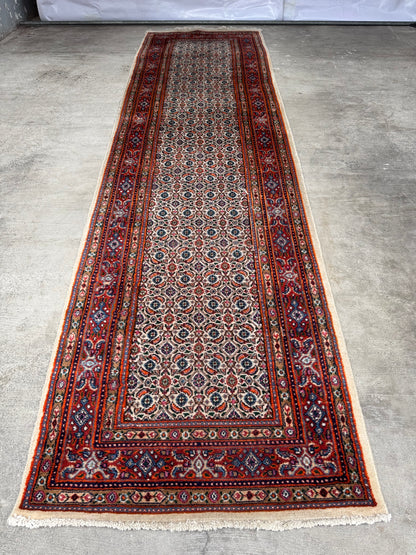 Handmade Persian Muod Runner 290 x 80 cm | 9.5 x 2.62