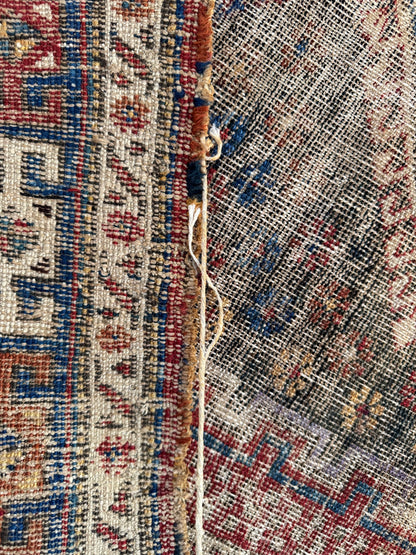 Handmade Persian Afshar 176 x 124 cm | 5.77 x 4.07 ft