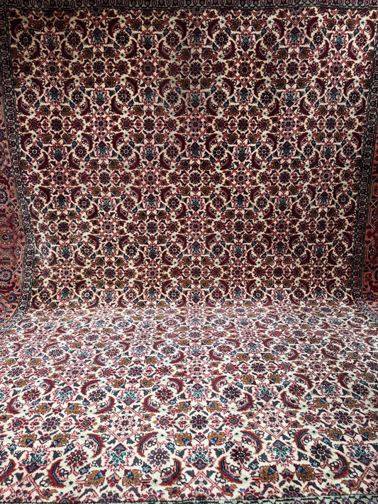 Handmade Persian Tabriz 398 x 300 cm | 13 x 9.84 ft