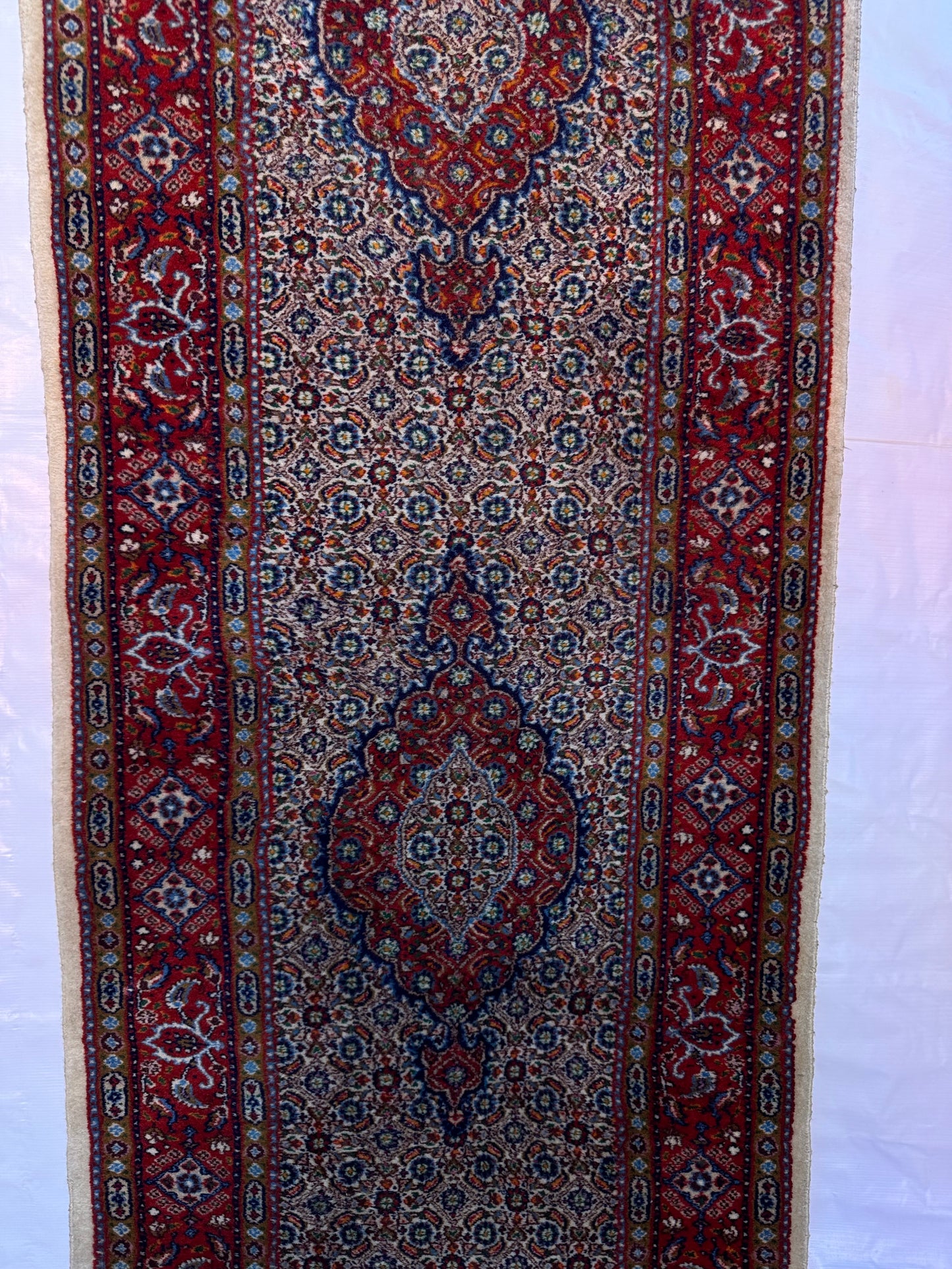 Handmade Persian Moud Runner300 x 80 cm | 9.8 x 2.6 ft