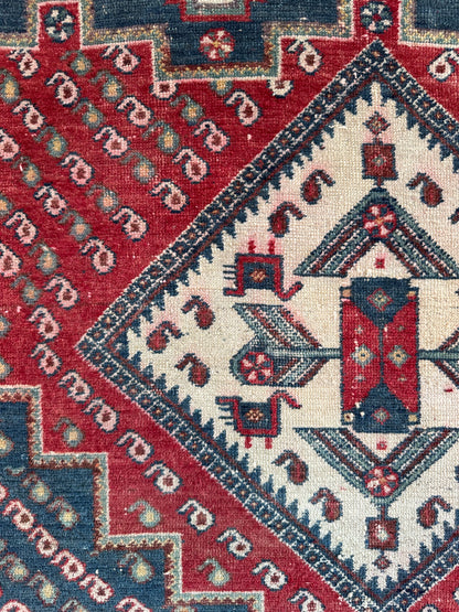 Handmade Persian Shahrbabak Rug 212 x 157 cm | 7.0 x 5.2 ft