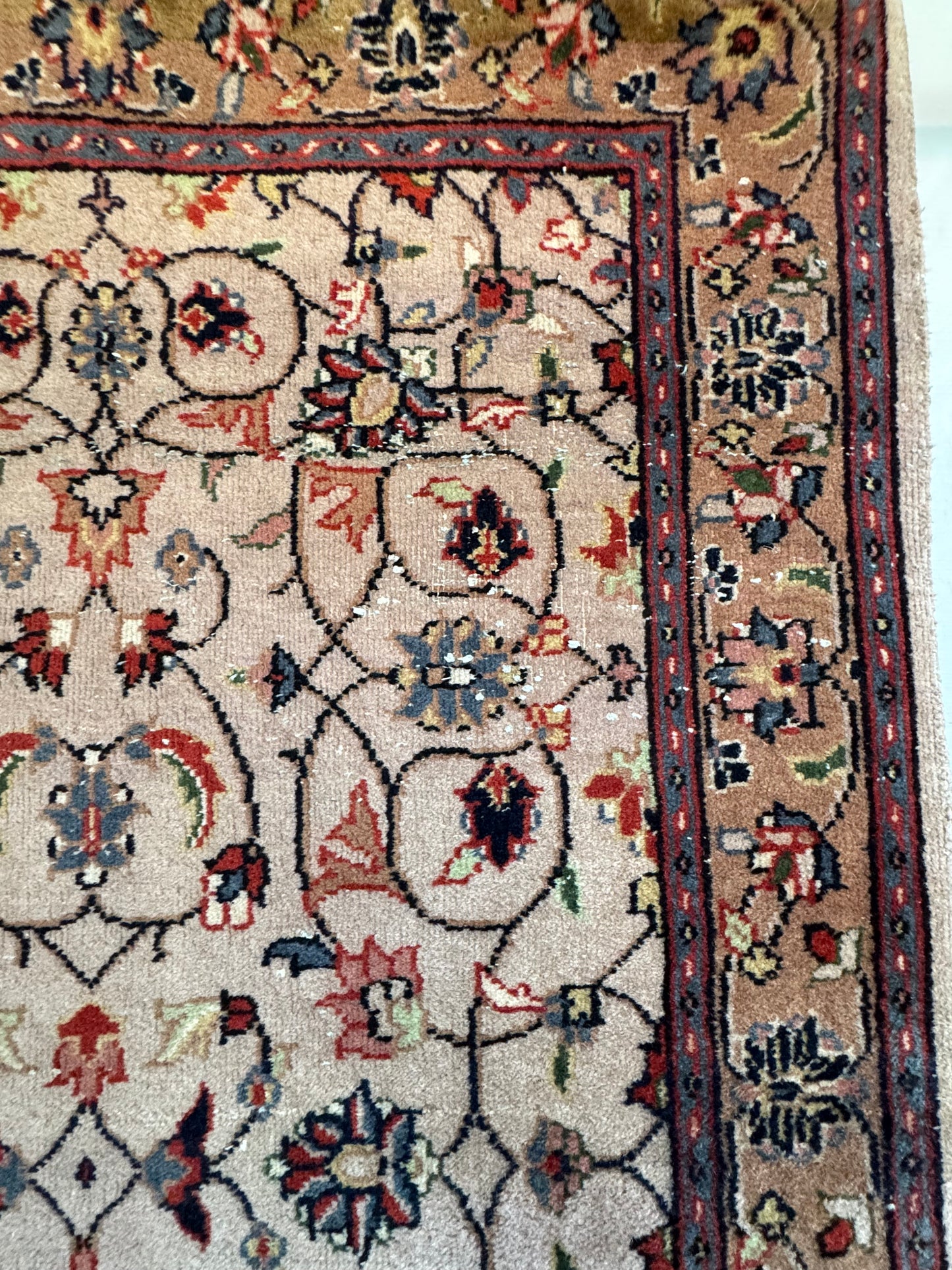 Handmade Indo Tabriz Runner 300 x 79 cm | 9.8 x 2.6 ft