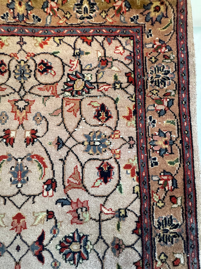 Handmade Indo Tabriz Runner 300 x 79 cm | 9.8 x 2.6 ft
