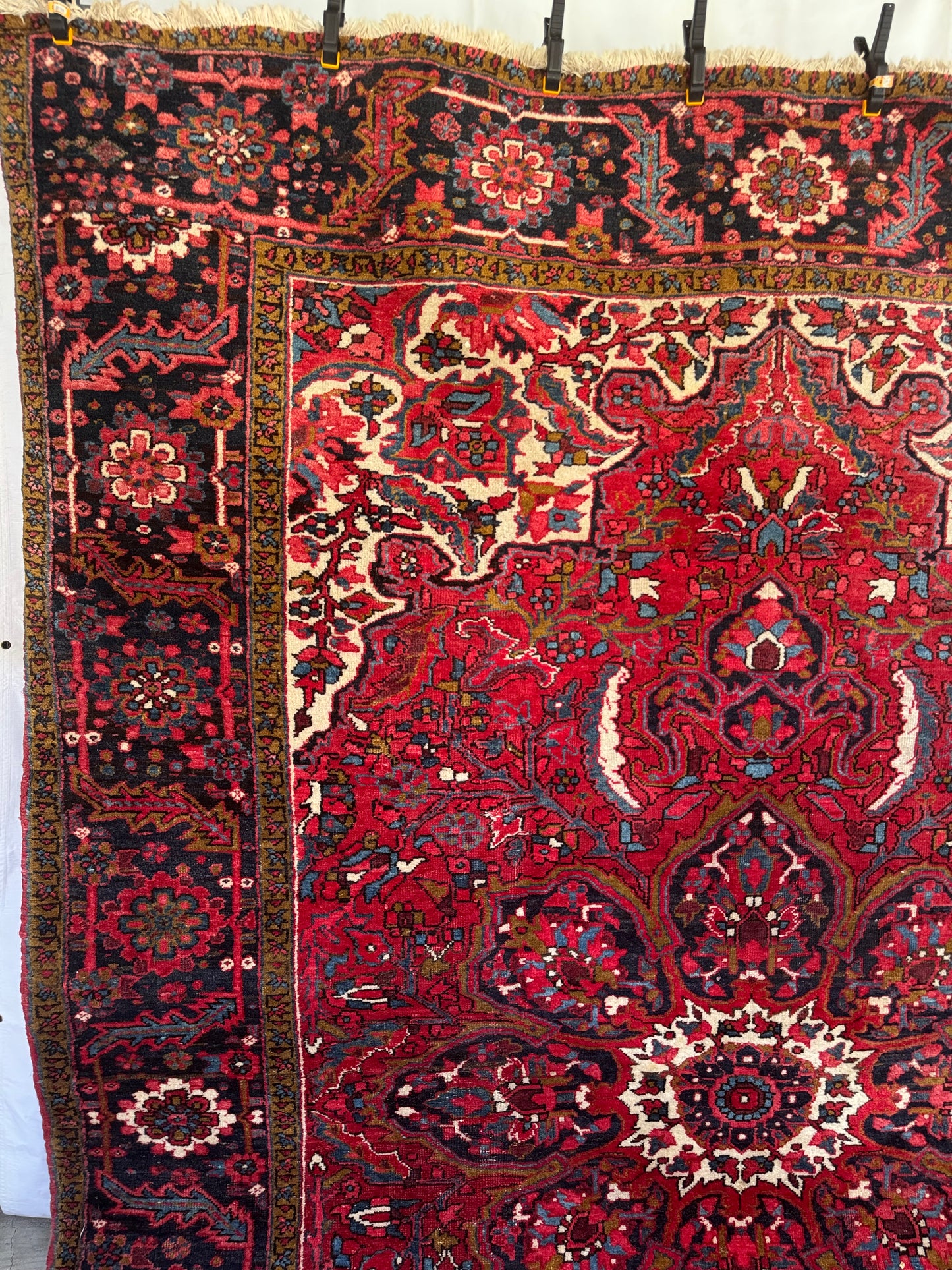 Handmade Persian Heriz Rug 350 x 240 cm | 11.5 x 7.9 ft