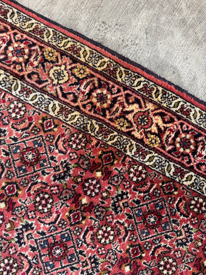 Handmade Persian Bidjar Runner 247 x 71 cm | 8.1 x 2.33 ft