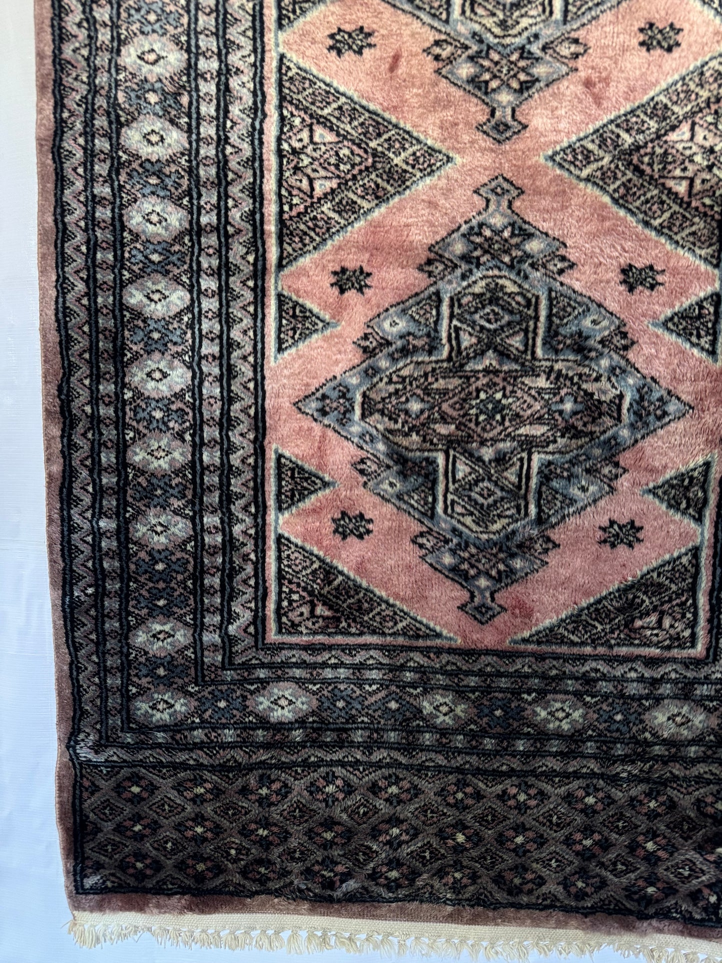 📌 RESERVED Handmade Bokhara 130 x 76 cm | 4.27 x 2.49 ft