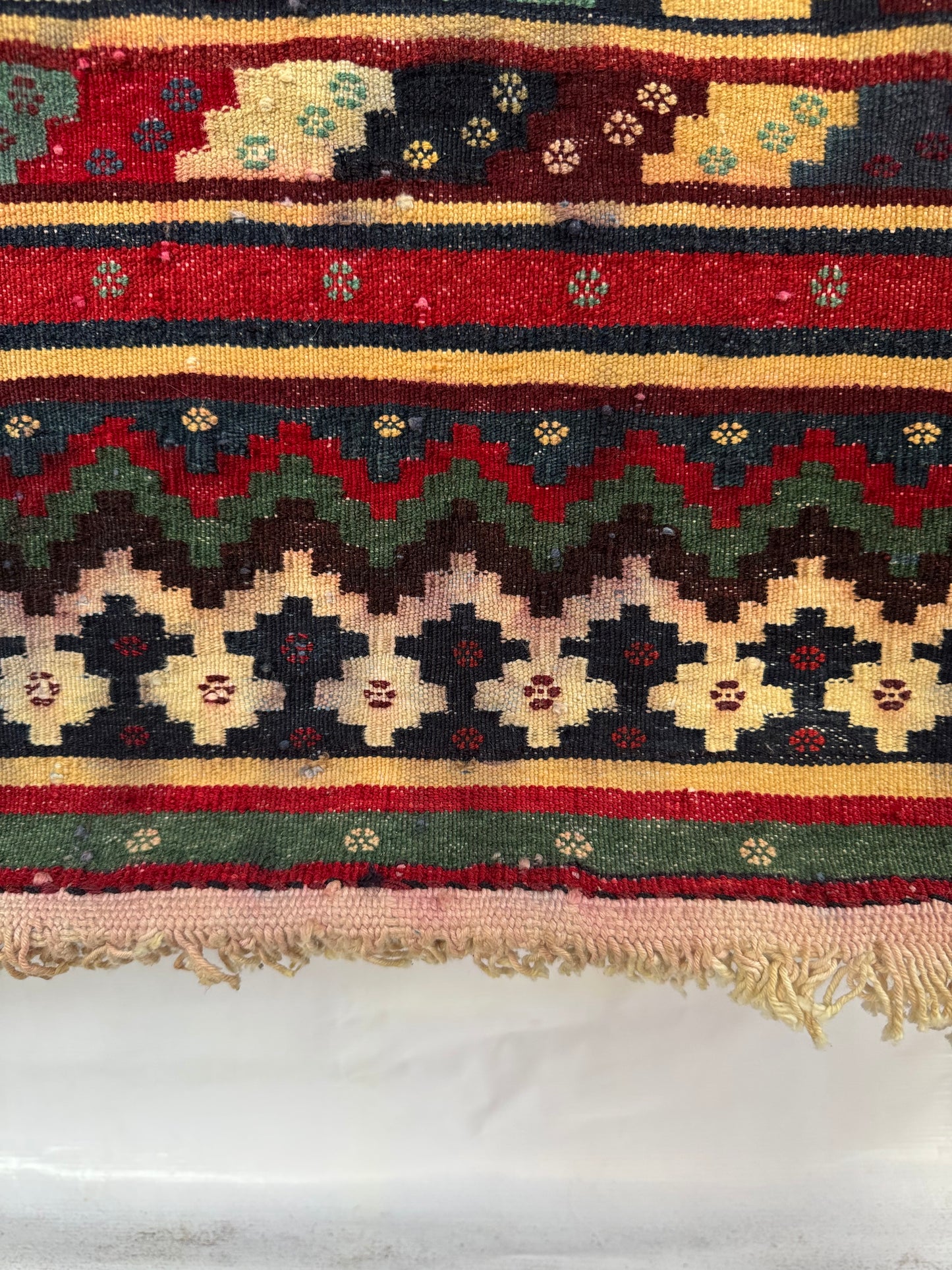 Handmade Cicim Kilim 186 x 116 cm | 6.1 x 3.81 ft