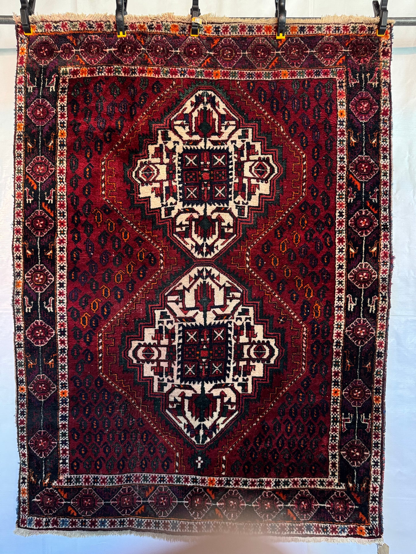 Handmade Persian Afshar Rug 173 x 128 cm | 5.7 x 4.2 ft