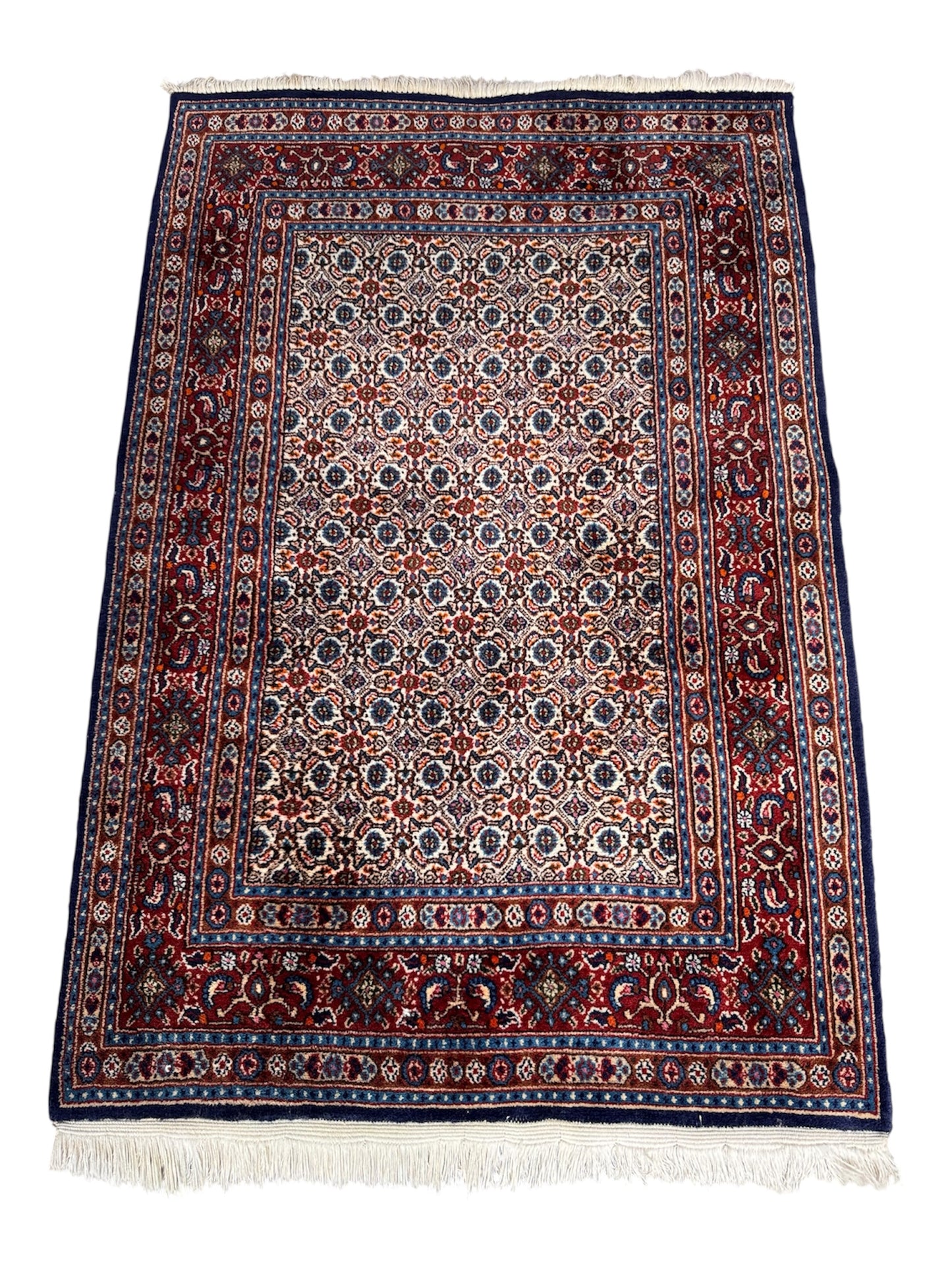 Handmade Persian Muod 155 x 105 cm | 5.1 x 3.4 ft
