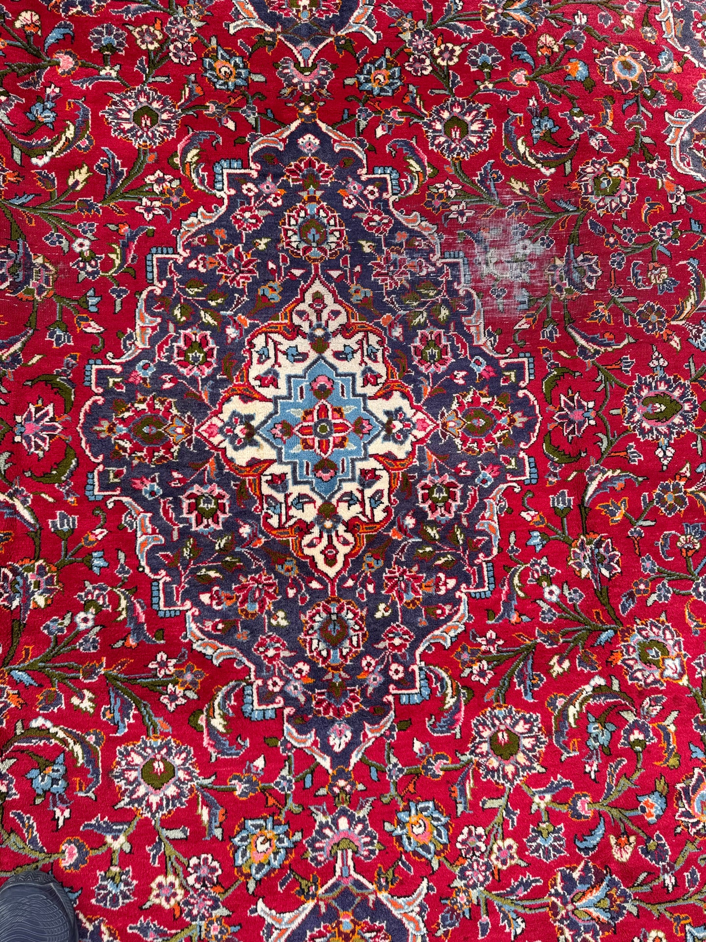 Handmade Persian Kashan Rug
415 x 295 cm | 13.6 x 9.7 ft