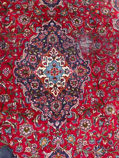 Handmade Persian Kashan Rug
415 x 295 cm | 13.6 x 9.7 ft