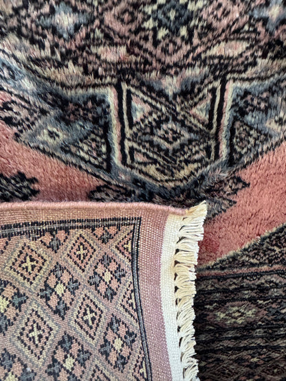 📌 RESERVED Handmade Bokhara 130 x 76 cm | 4.27 x 2.49 ft