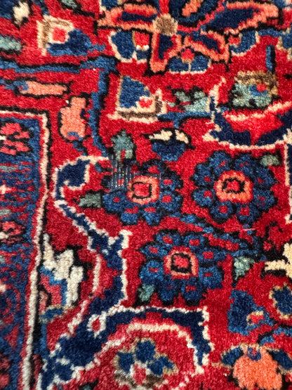 Handmade Persian Qom Rug 201 x 134 cm | 6.6 x 4.4 ft