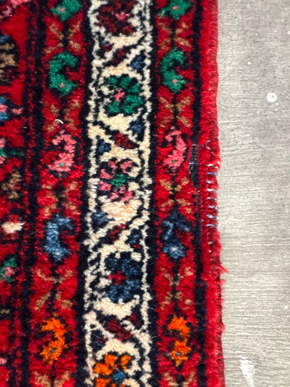 Handmade Persian Jozan Runner 333 x 90 cm | 11 x 3 ft