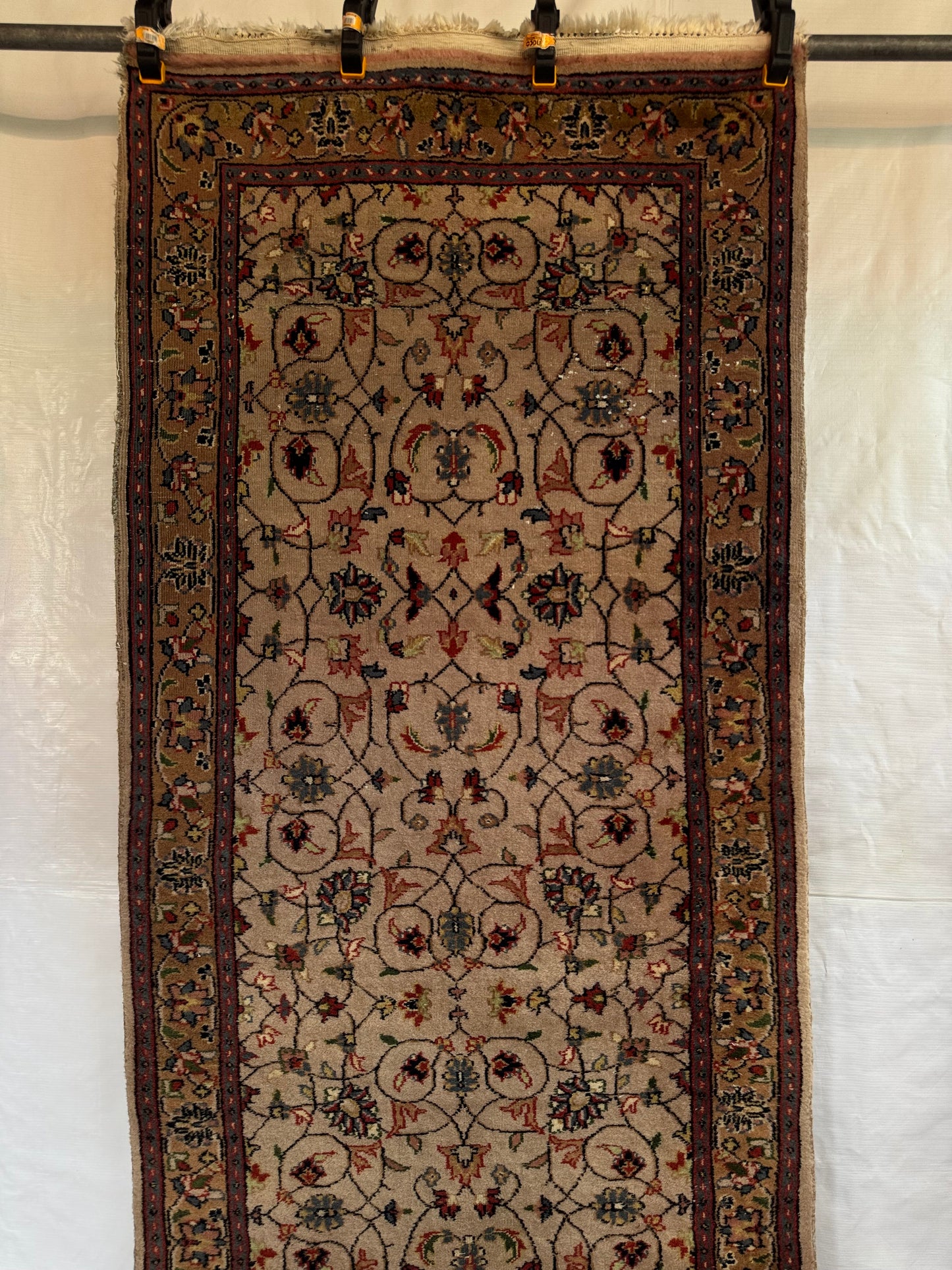 Handmade Indo Tabriz Runner 300 x 79 cm | 9.8 x 2.6 ft