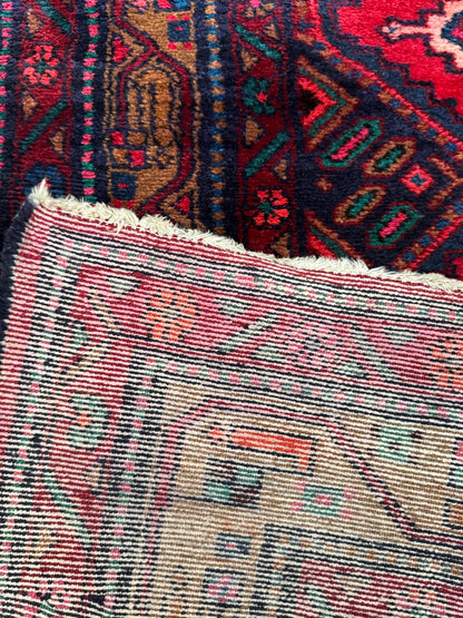 Handmade Persian Chennar Runner 310 x 107 cm | 10.17 x 3.51 ft 