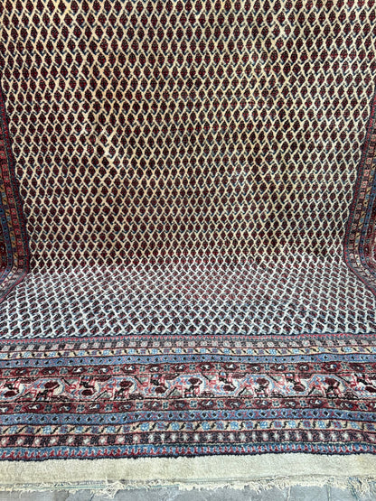 Handmade Persian Sarouk Mir 320 x 244 cm | 10.5 x 8 ft