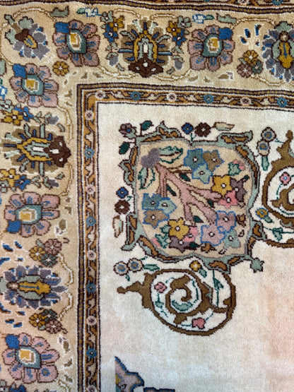 Handmade Persian Tabriz Rug 295 x 200 cm | 9.68 x 6.56 ft