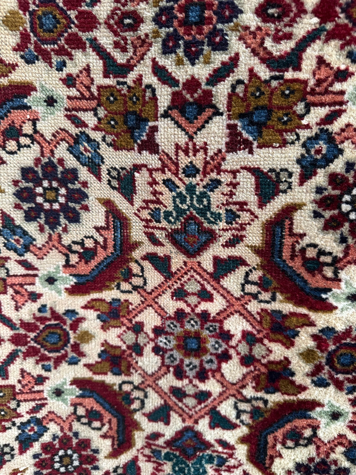 Handmade Persian Tabriz 398 x 300 cm | 13 x 9.84 ft