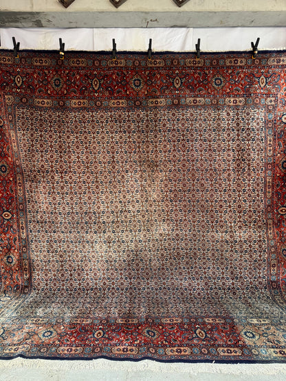 Handmade Persian Muod Rug 300 x 300 cm | 9.84 x 9.84 ft