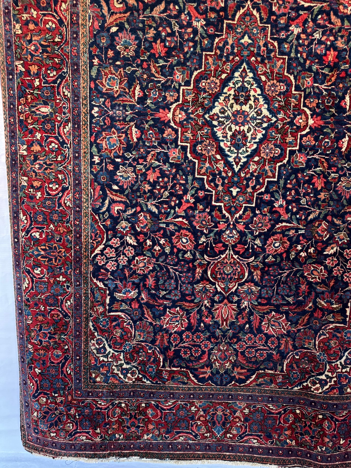 Handmade Persian Qom Rug 201 x 134 cm | 6.6 x 4.4 ft