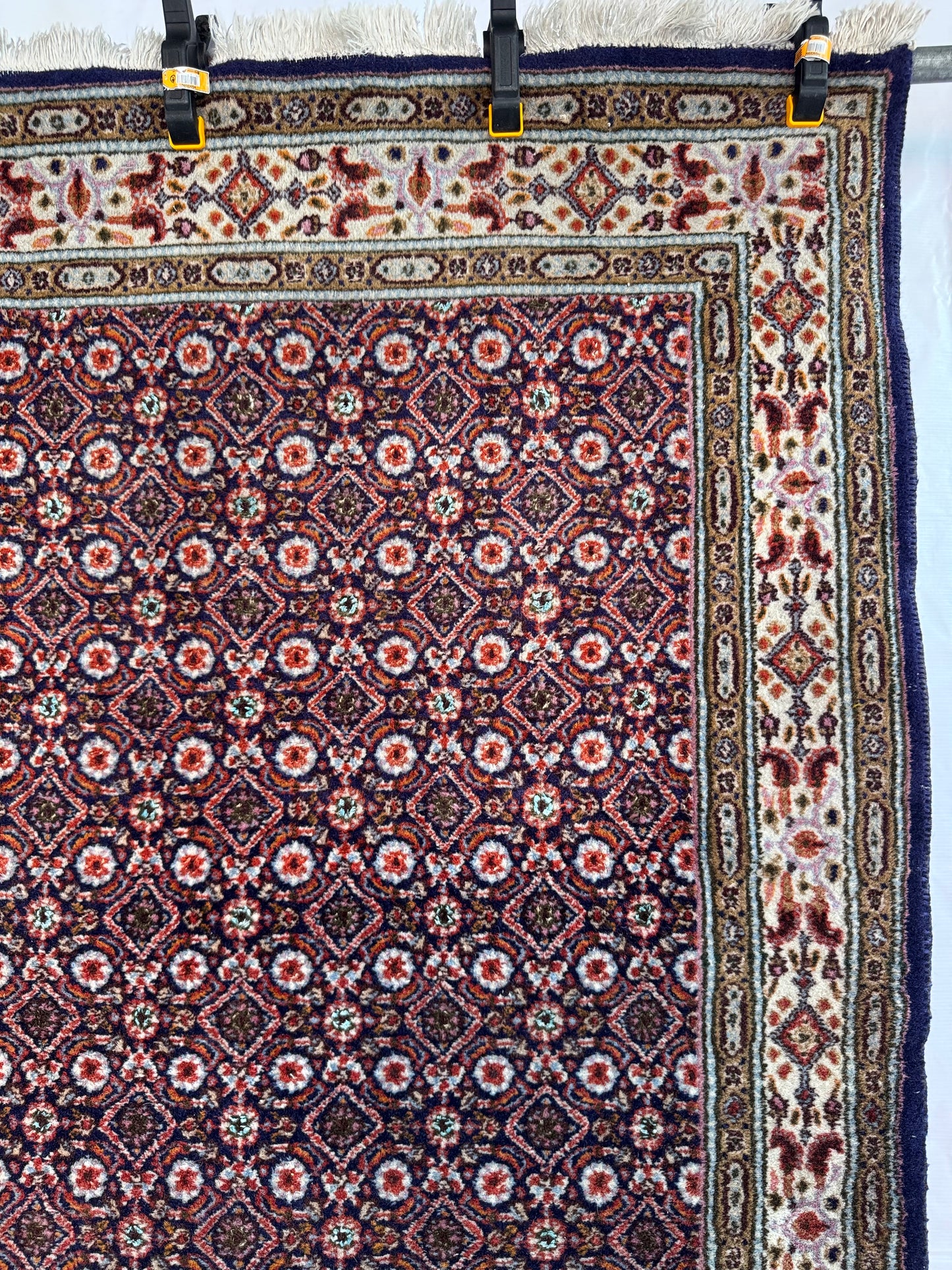 Handmade Persian Moud Rug150 x 105 cm | 4.9 x 3.4 ft