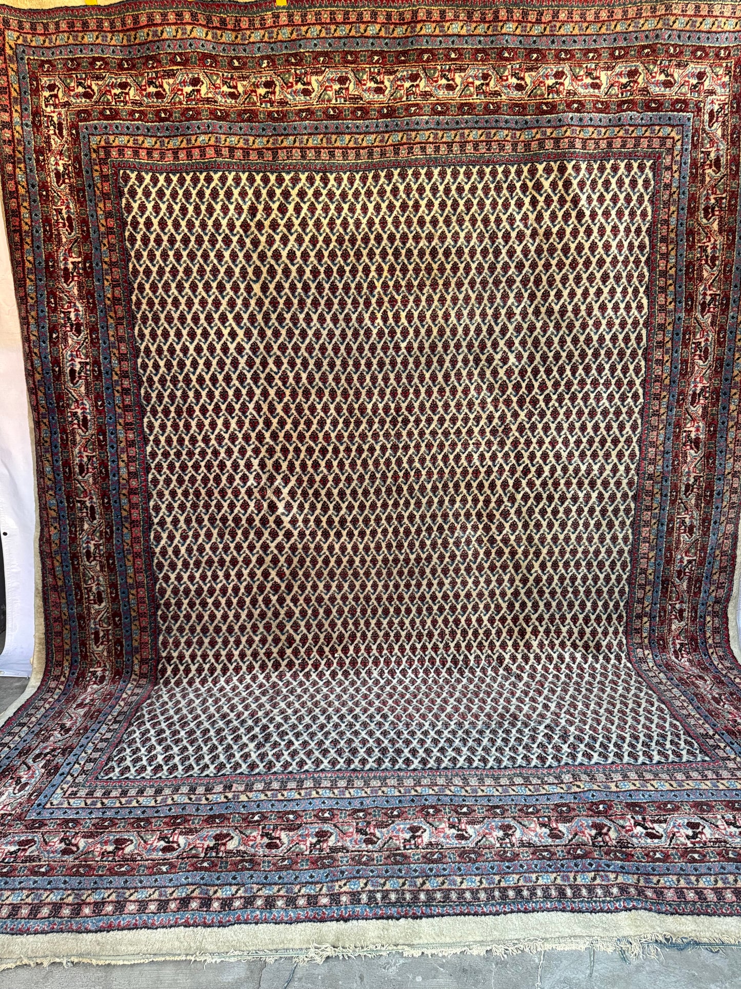 Handmade Persian Sarouk Mir 320 x 244 cm | 10.5 x 8 ft