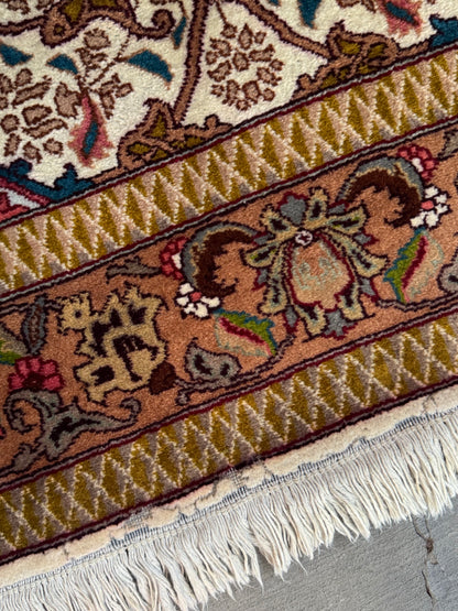Handmade Persian Bidjar 153 x 102 cm | 5 x 3.35 ft
