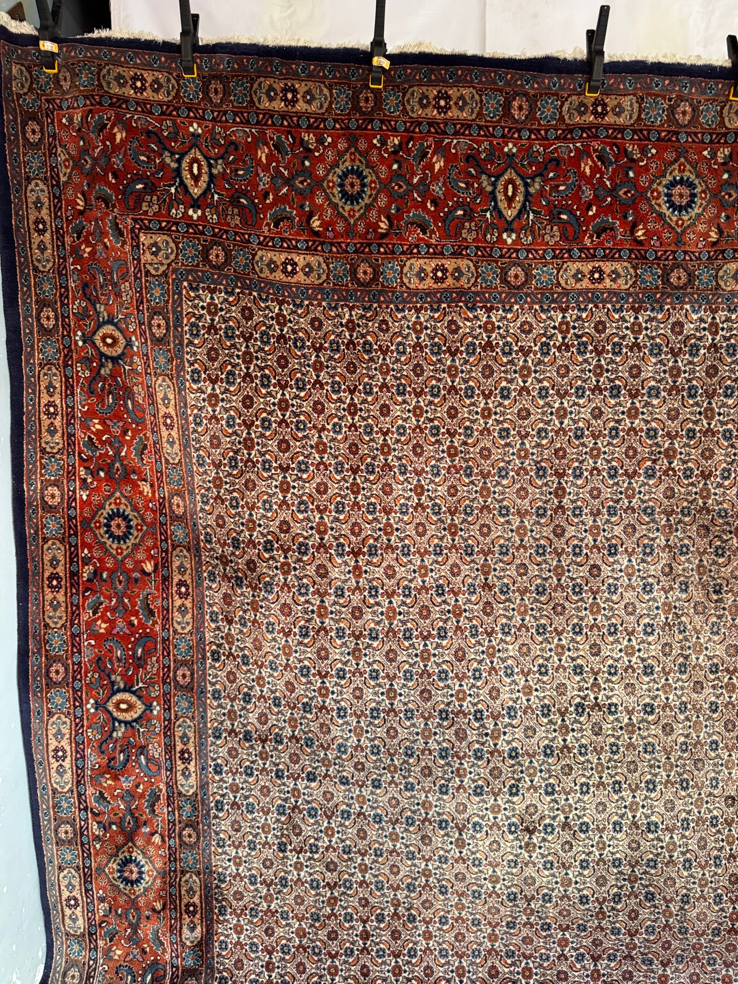 Handmade Persian Muod Rug 300 x 300 cm | 9.84 x 9.84 ft