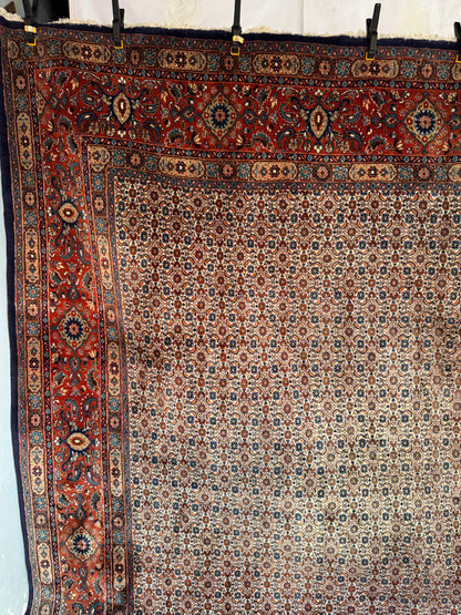 Handmade Persian Muod Rug 300 x 300 cm | 9.84 x 9.84 ft
