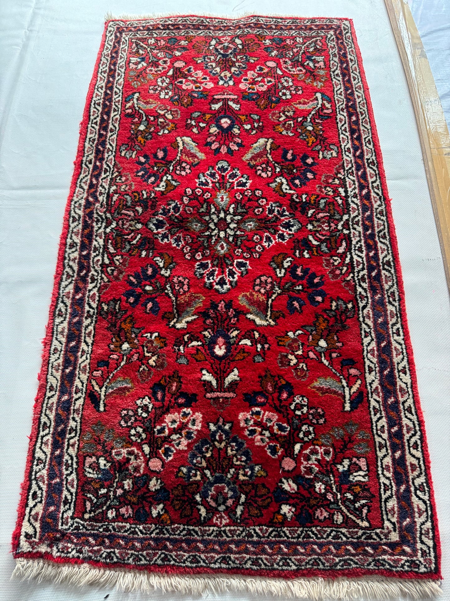 Handmade Persian Lilihan Rug 122 x 64 cm | 4 x 2.1 ft