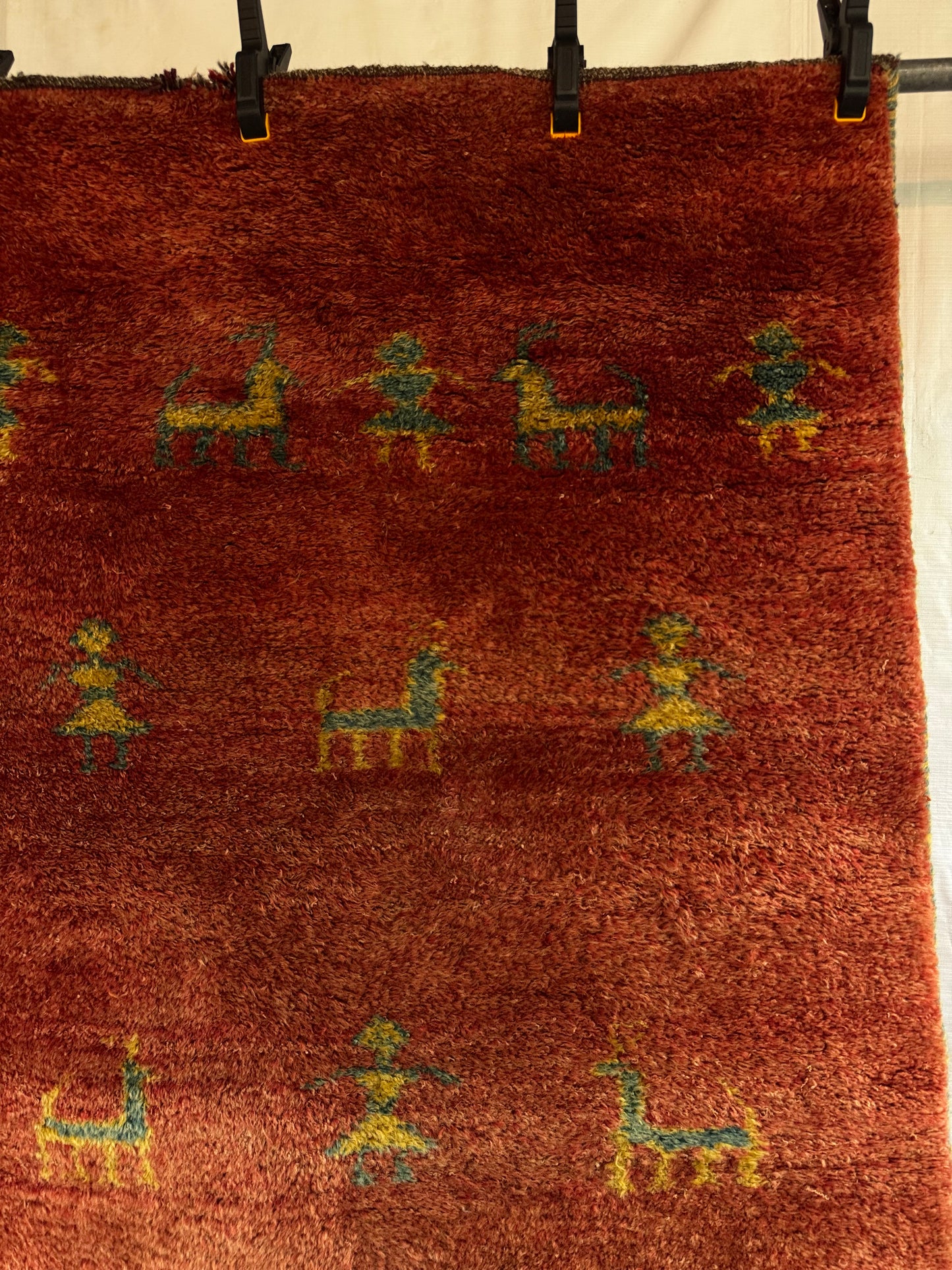 Handmade Persian Gabbeh 173 x 98 cm | 5.68 x 3.22 ft