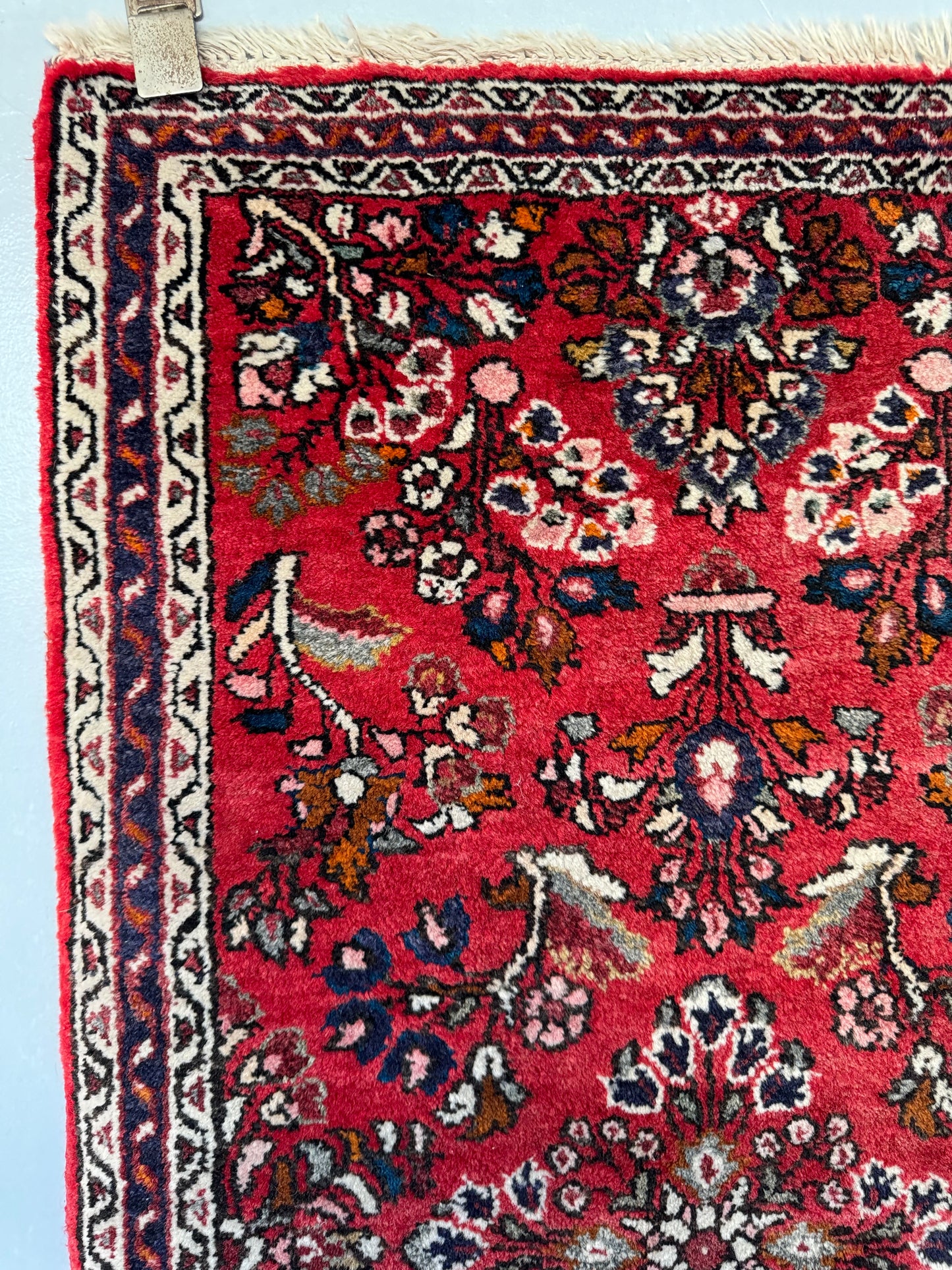 Handmade Persian Lilihan Rug 122 x 64 cm | 4 x 2.1 ft