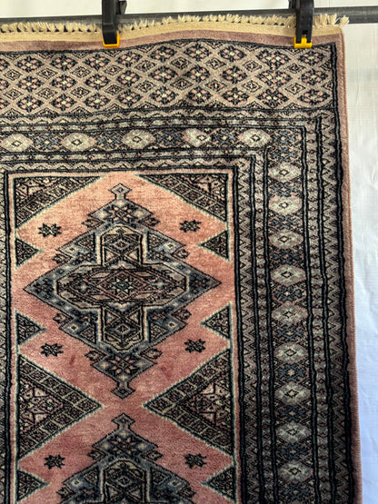 📌 RESERVED Handmade Bokhara 130 x 76 cm | 4.27 x 2.49 ft