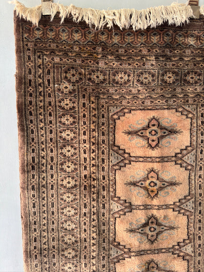 Handmade Bokhara Rug 5 x 3.2 ft