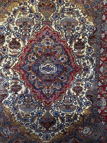 Handmade Persian Kashmar 290 x 203 cm | 9.5 x 6.66 ft