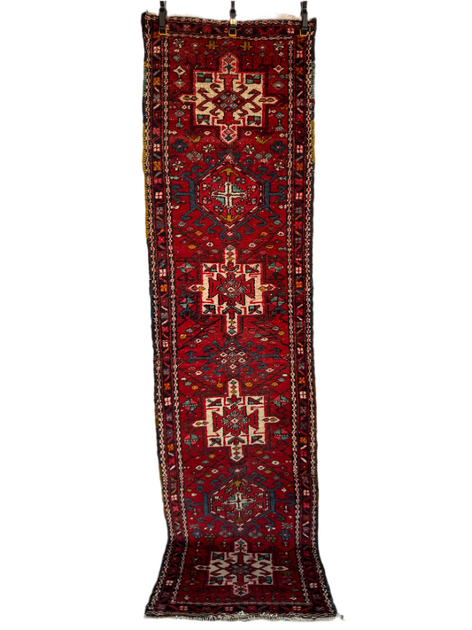 Handmade Persian Karaja Runner
270 x 98 cm | 8.37 x 2.17 ft
