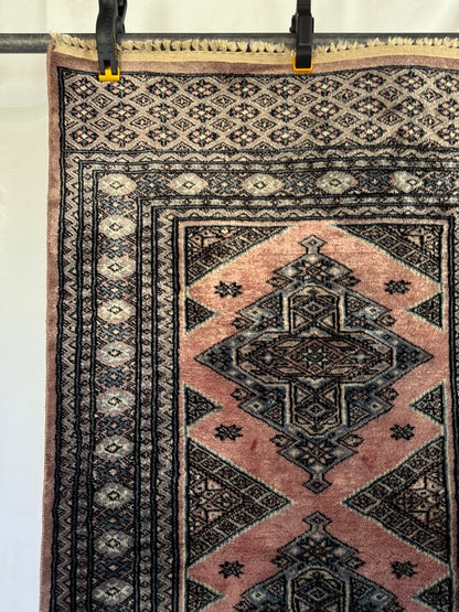 📌 RESERVED Handmade Bokhara 130 x 76 cm | 4.27 x 2.49 ft