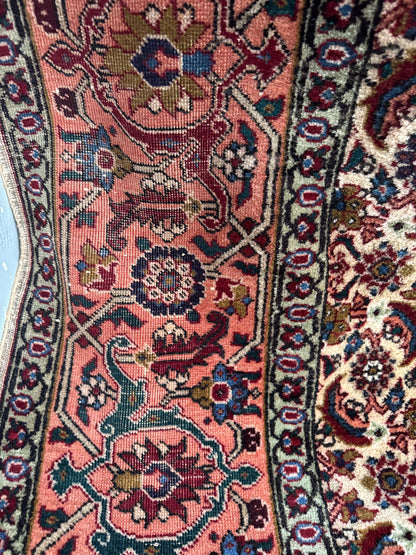 Handmade Persian Tabriz 398 x 300 cm | 13 x 9.84 ft
