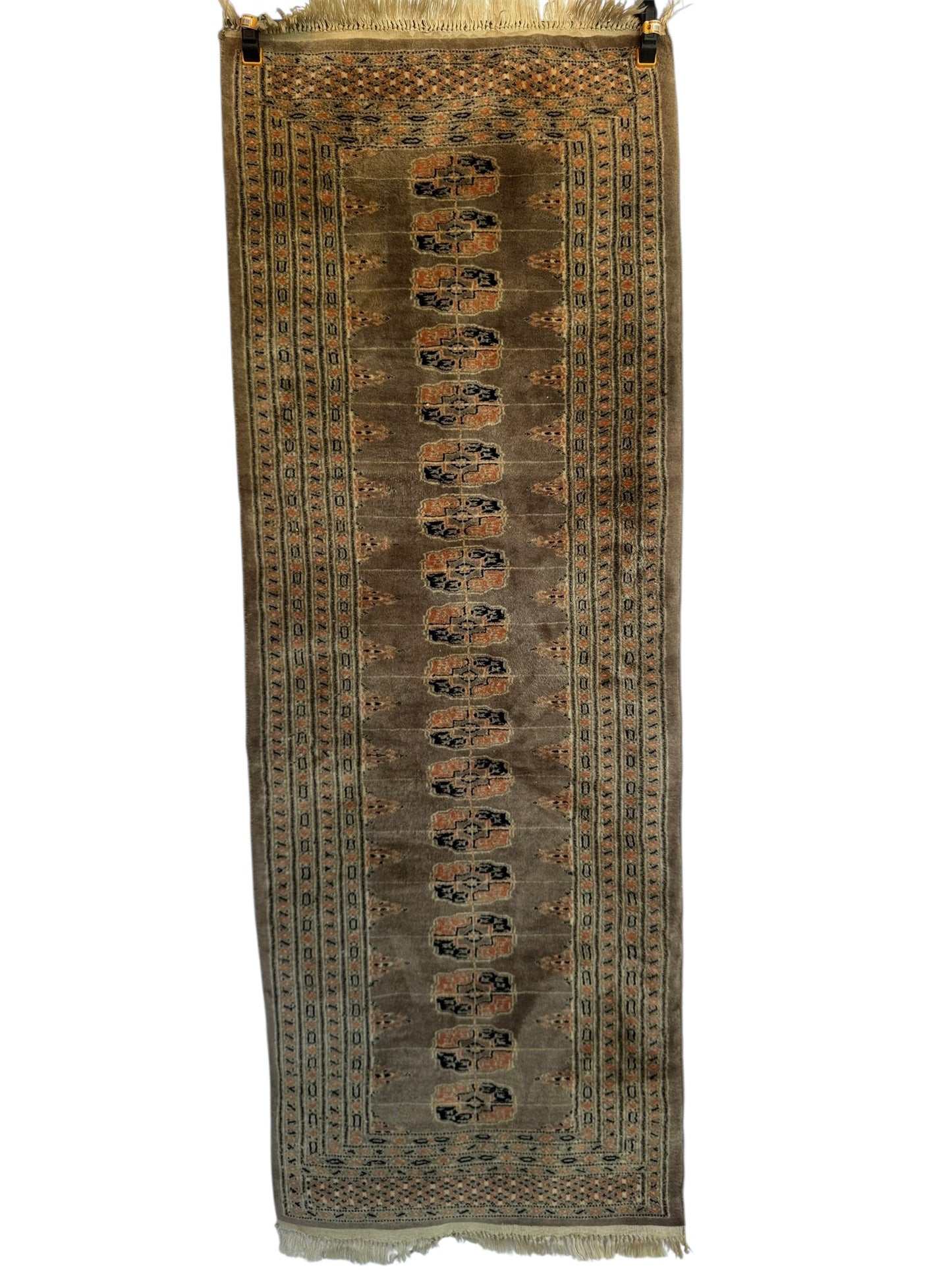 📌 RESERVED Handmade Bokhara Rug 178 x 64 cm | 5.8 x 2.1 ft