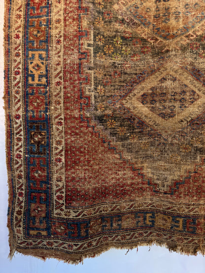 Handmade Persian Afshar 176 x 124 cm | 5.77 x 4.07 ft