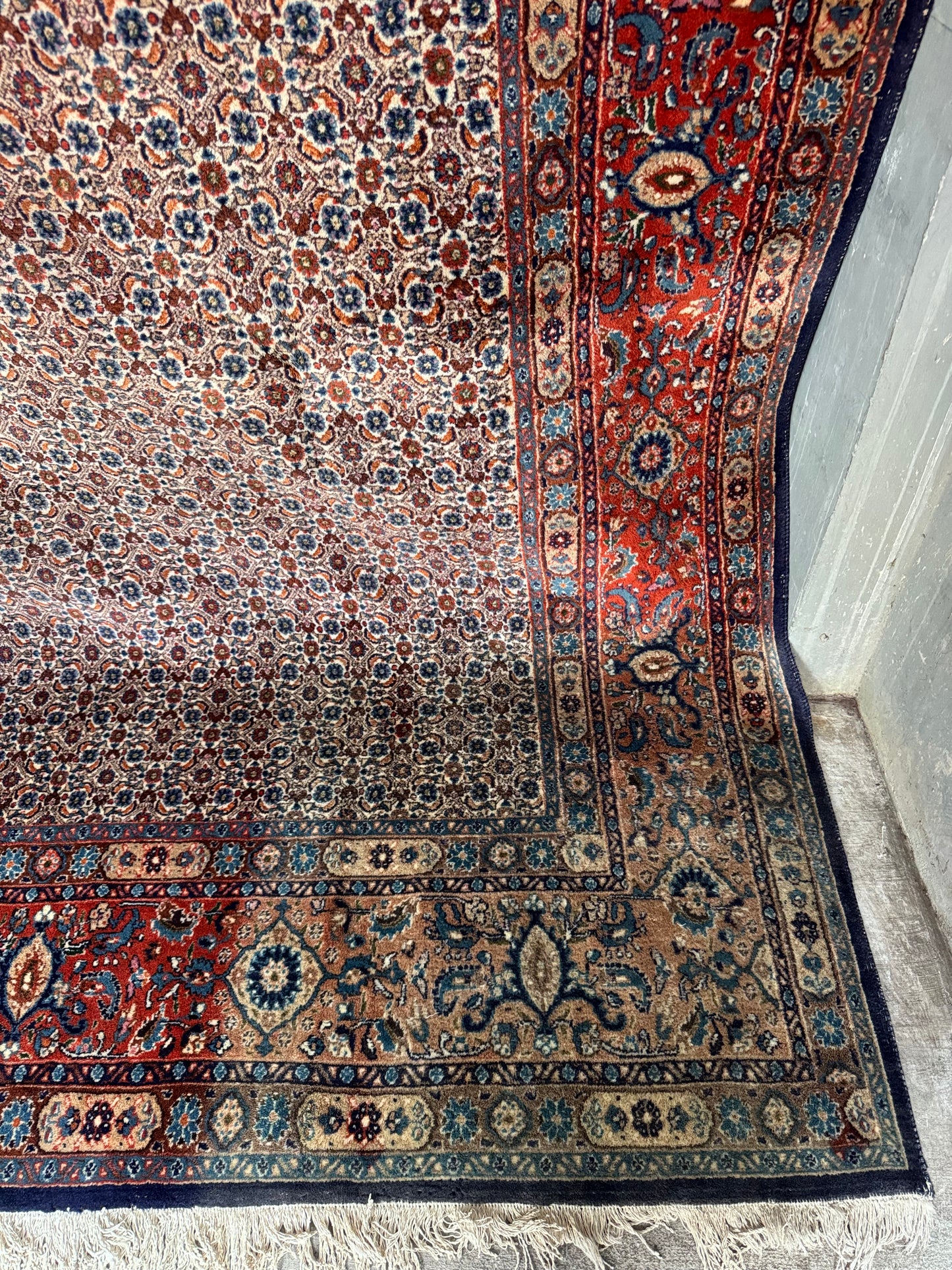 Handmade Persian Muod Rug 300 x 300 cm | 9.84 x 9.84 ft