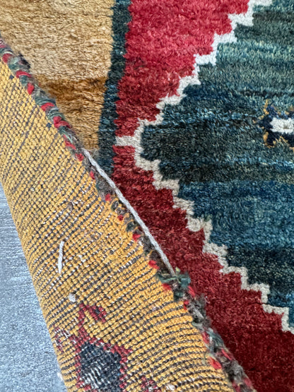 Handmade Persian Gabbeh 265 x 210 cm | 8.69 x 6.89 ft