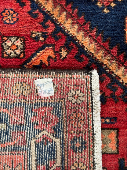 Handmade Persian Hamadan Rug 200 x 144 cm | 6.6 x 4.72 cm