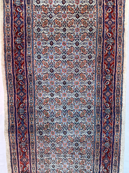 Handmade Persian Muod Runner
290 x 83 cm | 9.5 x 2.7 ft