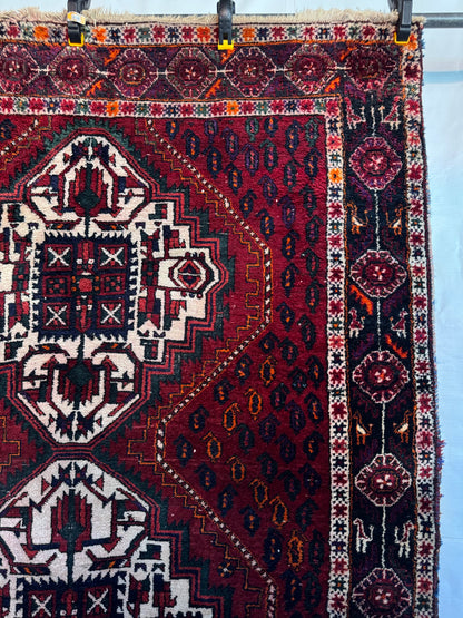 Handmade Persian Afshar Rug 173 x 128 cm | 5.7 x 4.2 ft
