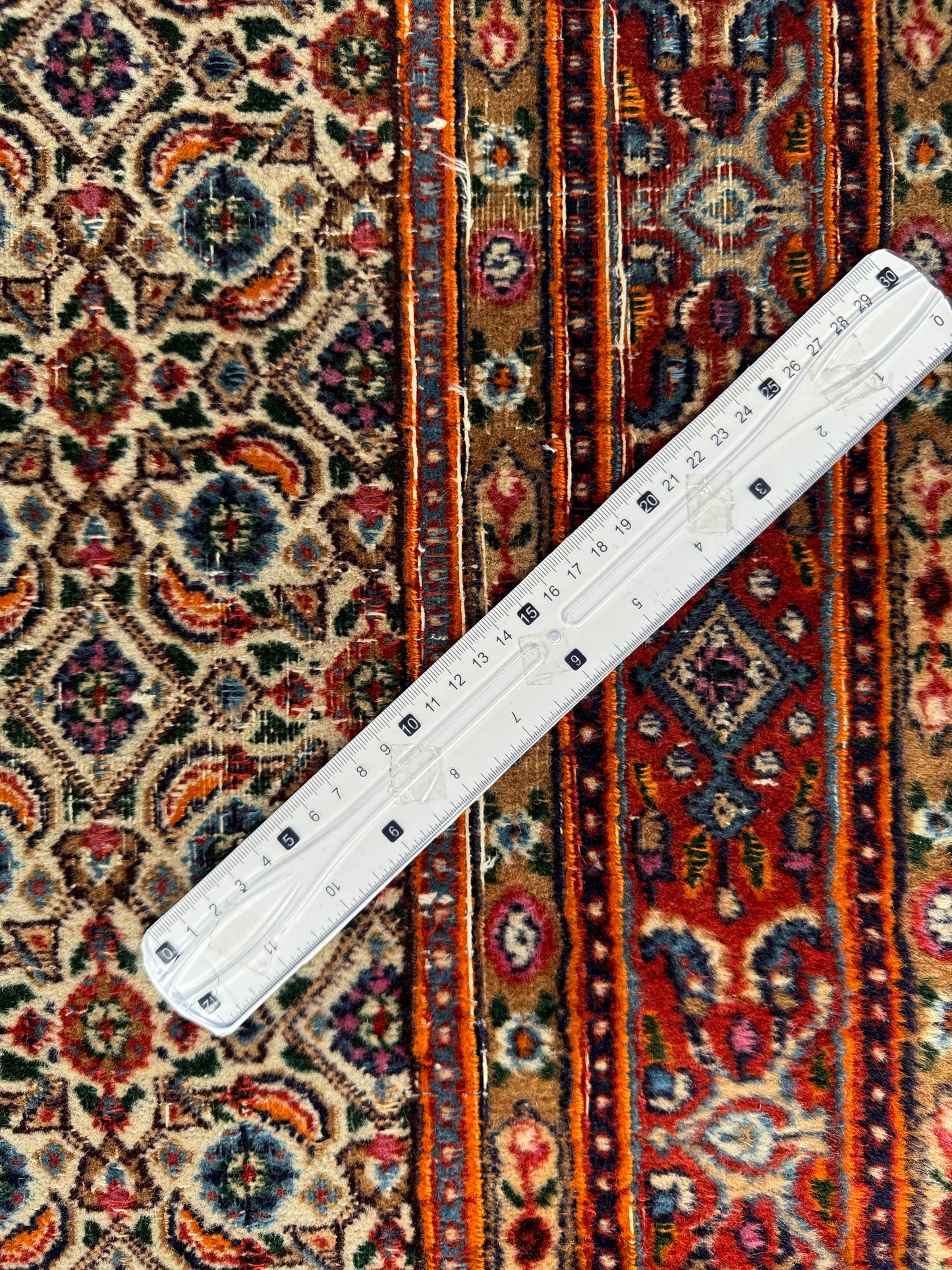 Handmade Persian Muod Runner 290 x 80 cm | 9.5 x 2.62